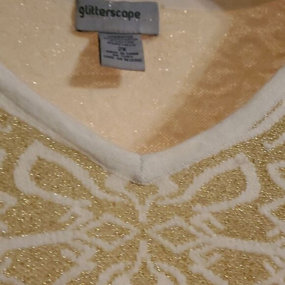 GLITTERSCOPE SWEATER 2X - Picture 5 of 6